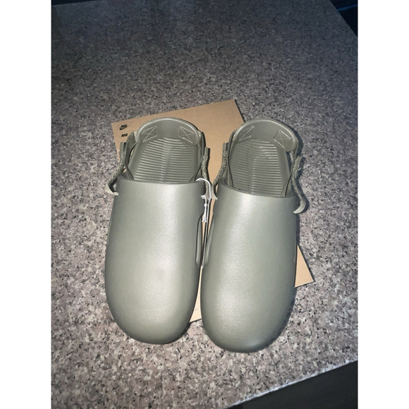 Nike‎ Calm Men's Mules Removable/Adjustable Strap Olive Size 12 - Picture 1 of 9